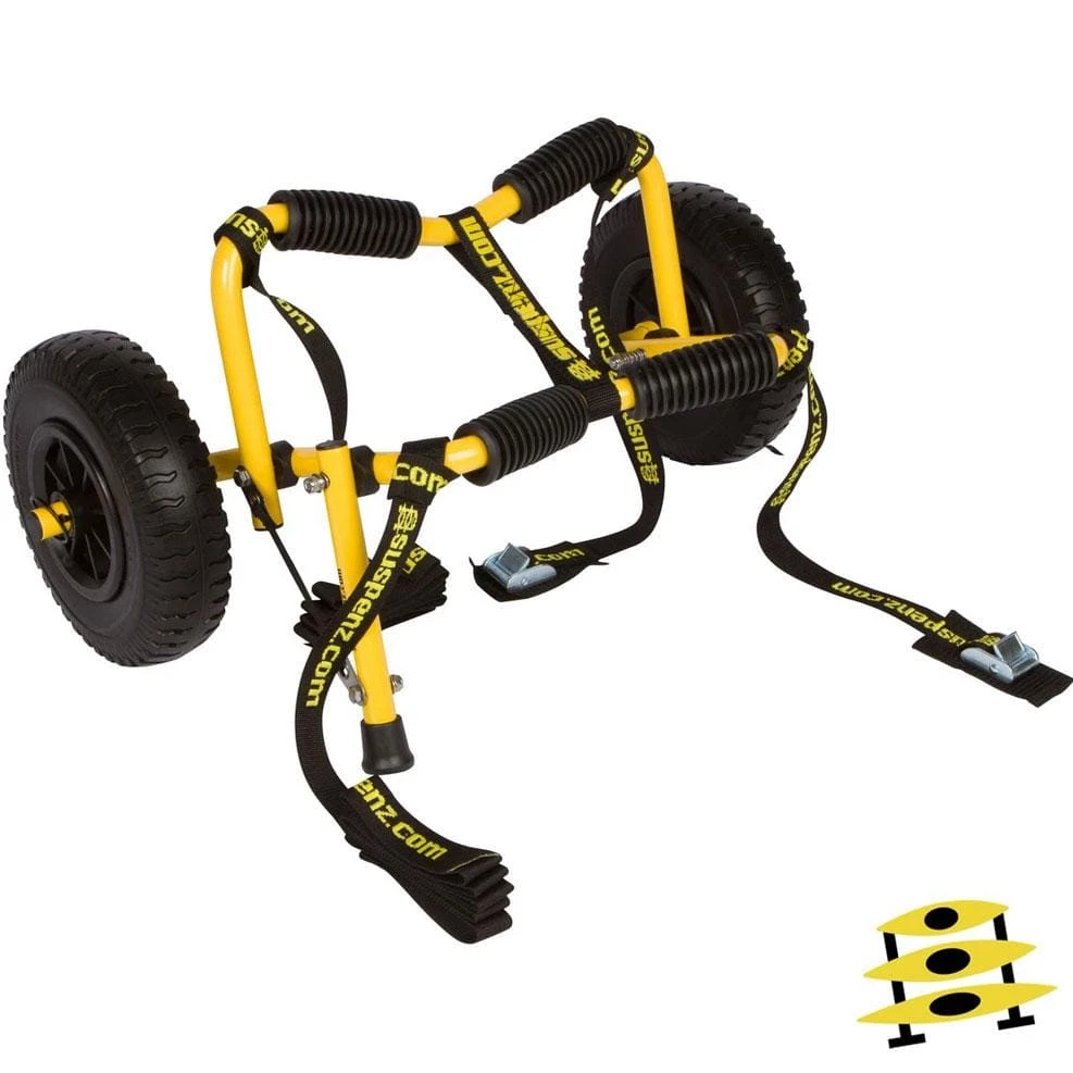 Suspenz Stowable Kayak (SK) Airless Cart (1-1/2" V) 1 Suspenz Stowable Kayak (SK) Airless Cart (1-1/2" V)
