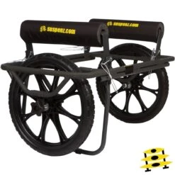 Suspenz All-Terrain Super Duty Airless Cart - Heavy-Duty Adjustable Kayak & Small Boat Dolly