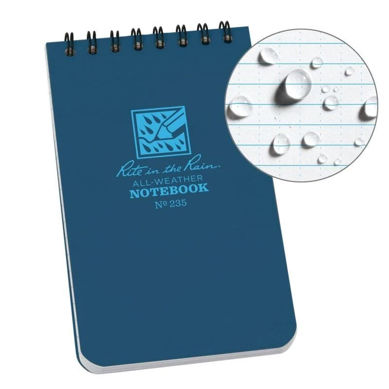 Rite in the Rain 3x5 Top Spiral All-Weather Notebook – Durable Polydura Pocket Field Book 3 Rite in the Rain 3x5 Top Spiral All-Weather Notebook – Durable Polydura Pocket Field Book - Image 3