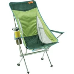 Eureka Tagalong Highback – Botanical Garden Teal Lightweight Portable Camp Chair