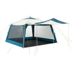 Eureka Northern Breeze 10 – 10x10 Silver Birch/Legion Blue Screen House with Integrated Awning 13 Eureka Northern Breeze 10 – 10x10 Silver Birch/Legion Blue Screen House with Integrated Awning -Campmor Outdoor Clothing 26263016
