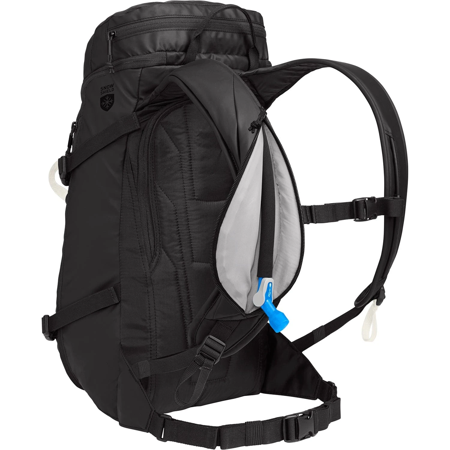 CamelBak SnoBlast 22 70oz Hydration Pack – Tri-Zip Expandable Winter Backpack 5 CamelBak SnoBlast 22 70oz Hydration Pack – Tri-Zip Expandable Winter Backpack - Image 5