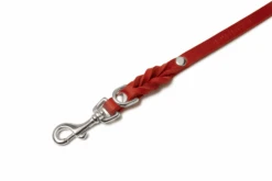 Butter Leather 3x Adjustable Dog Leash - Chili Red By Molly And Stitch US -Campmor Outdoor Clothing 2q