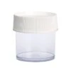 Nalgene 4 Oz. Polypropylene Wide-Mouth Storage Jar – Stackable Impact-Resistant Camp Canister