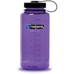 Nalgene Wide Mouth Sustain 32oz Water Bottle - Royal Blue with Black Lid -Campmor Outdoor Clothing 342710