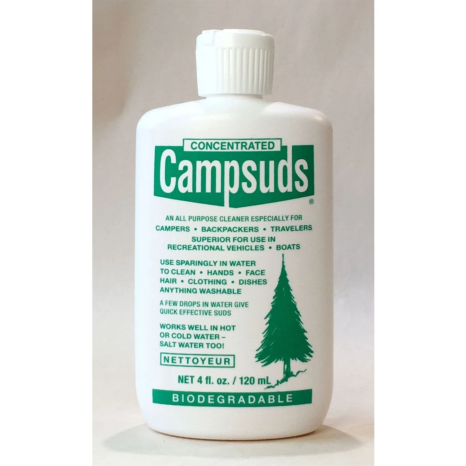 Campsuds Biodegradable Concentrated Soap - 4 Oz. 1 Campsuds Biodegradable Concentrated Soap - 4 Oz.