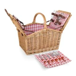 Picnic Time Piccadilly Picnic Basket – Red Gingham Lined Handwoven Willow Basket for 2 39 Picnic Time Piccadilly Picnic Basket – Red Gingham Lined Handwoven Willow Basket for 2 -Campmor Outdoor Clothing 3ce0b5046c72b7676e0f38527fe490edb689af84