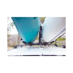 Suspenz Double J-Rack Kayak Roof Carrier – Folding Dual Kayak Universal Aluminum Rack -Campmor Outdoor Clothing 44 01621