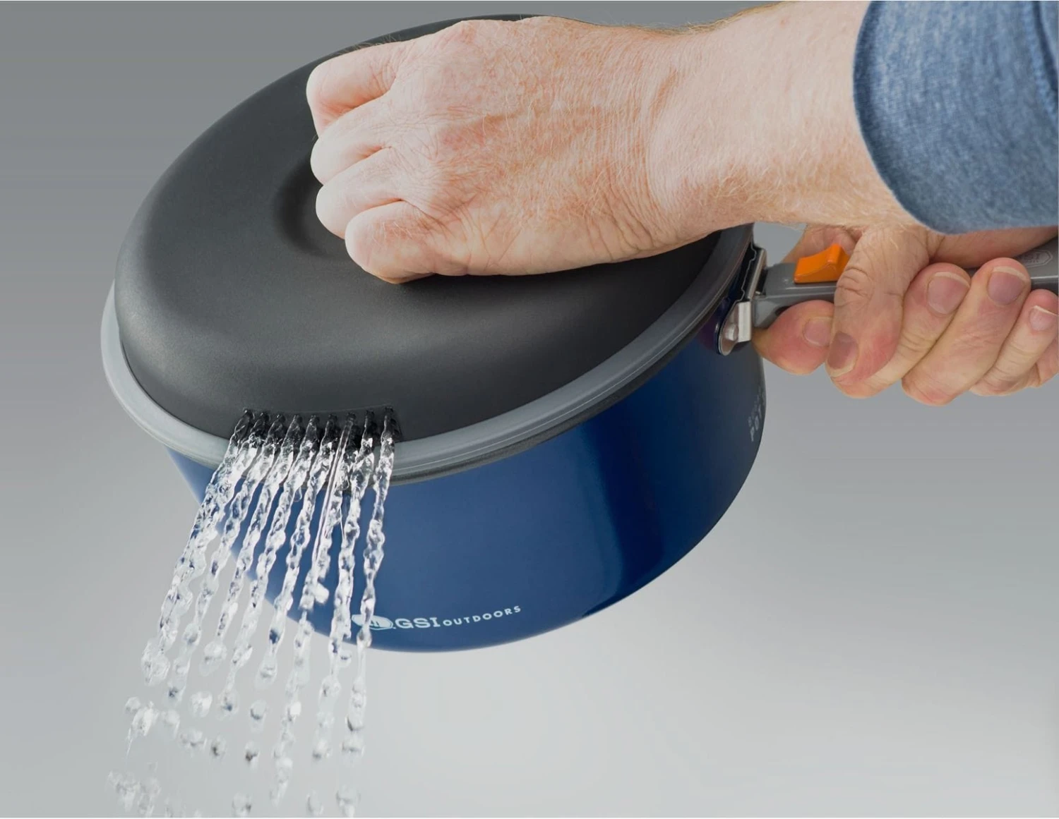 GSI Outdoors Bugaboo Base Camper-Small – 2-Person Non-Stick Aluminum Compact Cookset 2 GSI Outdoors Bugaboo Base Camper-Small – 2-Person Non-Stick Aluminum Compact Cookset - Image 2