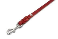 Butter Leather City Dog Leash - Chili Red By Molly And Stitch US -Campmor Outdoor Clothing 45