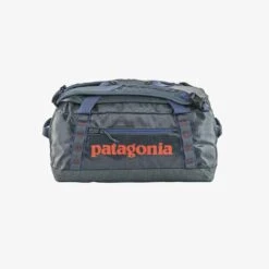 Patagonia Black Hole Duffel 40L - Black Recycled Weather-Resistant Travel Bag -Campmor Outdoor Clothing 49338 PLGY