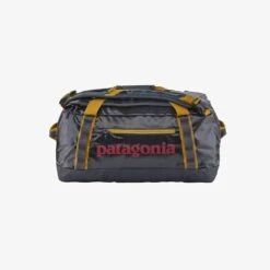 Patagonia Black Hole Duffel 40L - Black Recycled Weather-Resistant Travel Bag -Campmor Outdoor Clothing 49338 SBGO