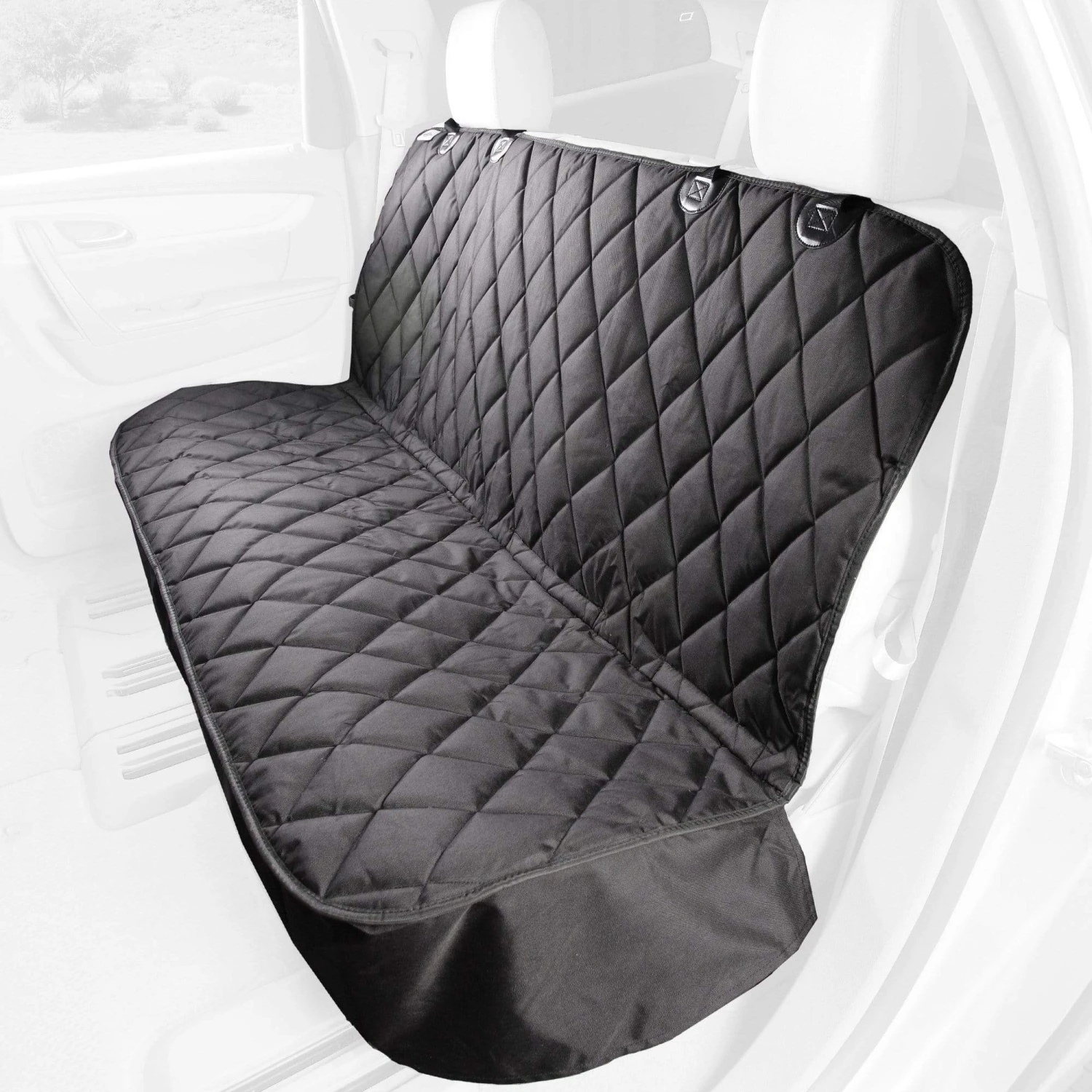 Dog Rear Seat Cover - No Hammock By 4Knines® 1 Dog Rear Seat Cover - No Hammock By 4Knines®