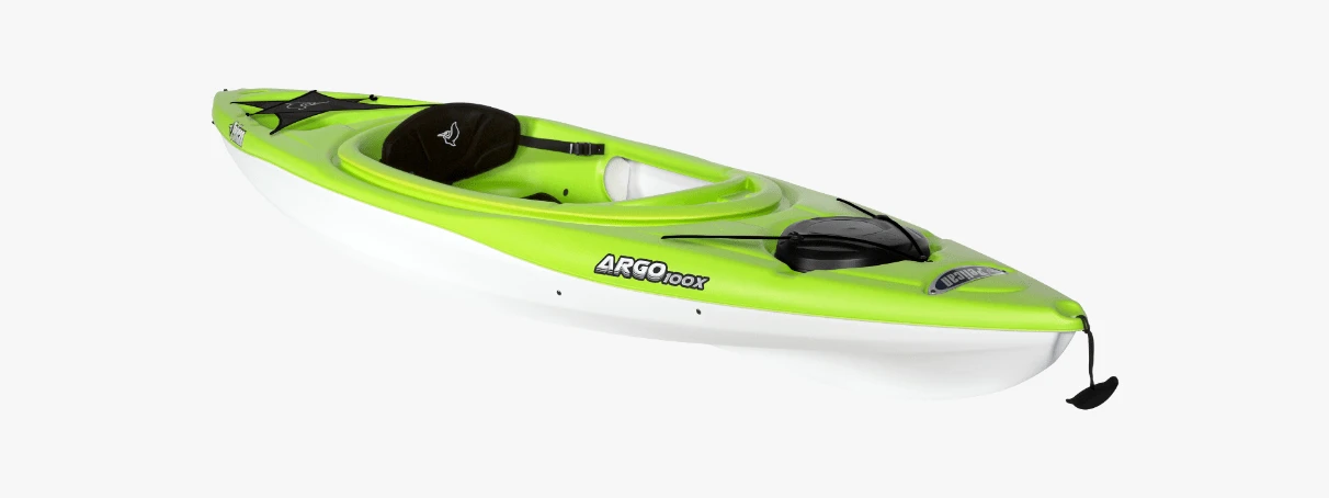 Pelican Argo 100X Kayak β Cyan and White 10ft Lightweight Recreational Sit-In Kayak 3 Pelican Argo 100X Kayak β Cyan and White 10ft Lightweight Recreational Sit-In Kayak - Image 3