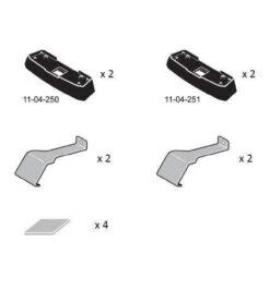 Yakima Whispbar Fit Kit -Campmor Outdoor Clothing 51778 1f56db7e c47b 4188 8af1 ff094255e988