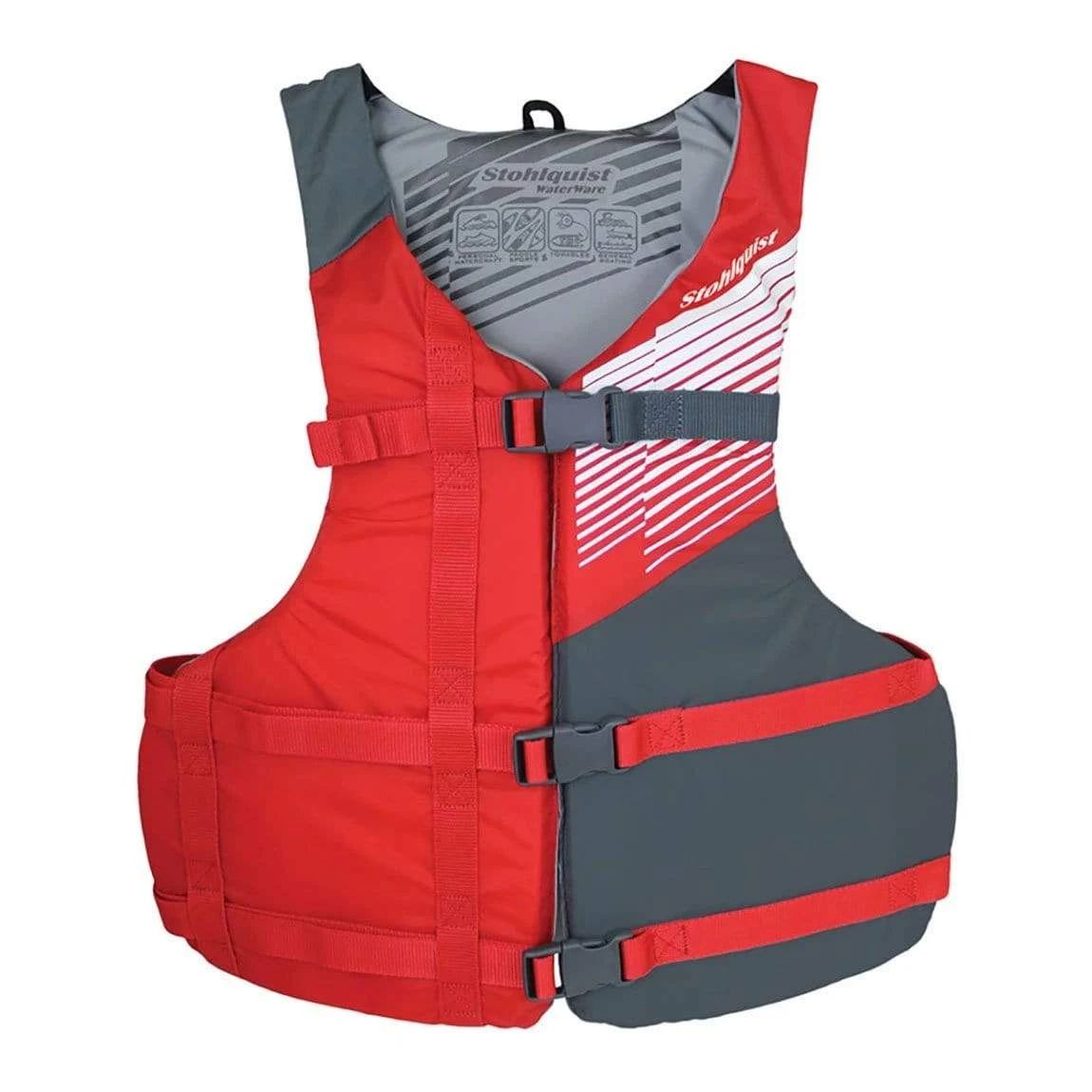 Stohlquist Fit PFD - Electric Blue High-Mobility Universal Paddling Vest 2 Stohlquist Fit PFD - Electric Blue High-Mobility Universal Paddling Vest - Image 2