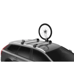 Thule 547 Front Wheel Holder - Roof Mounted Bike Wheel Carrier for SquareBar & T-Tracks -Campmor Outdoor Clothing 5470016