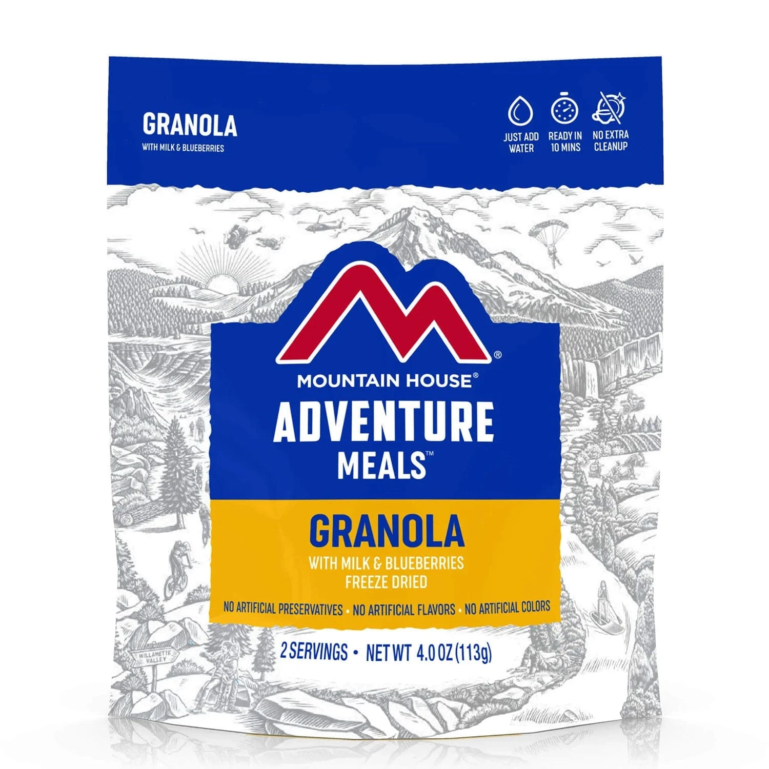 Mountain House Granola W/Blueberries 1 Mountain House Granola W/Blueberries