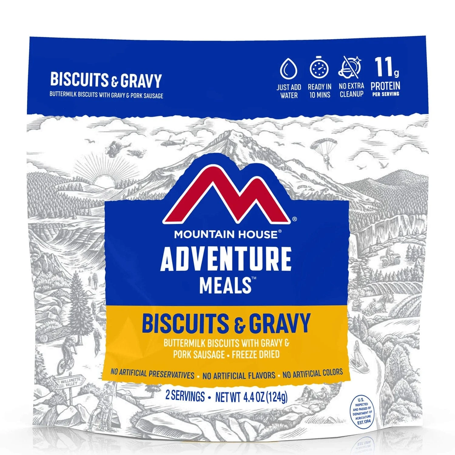 Mountain House Biscuits And Gravy - Pouch 1 Mountain House Biscuits And Gravy - Pouch