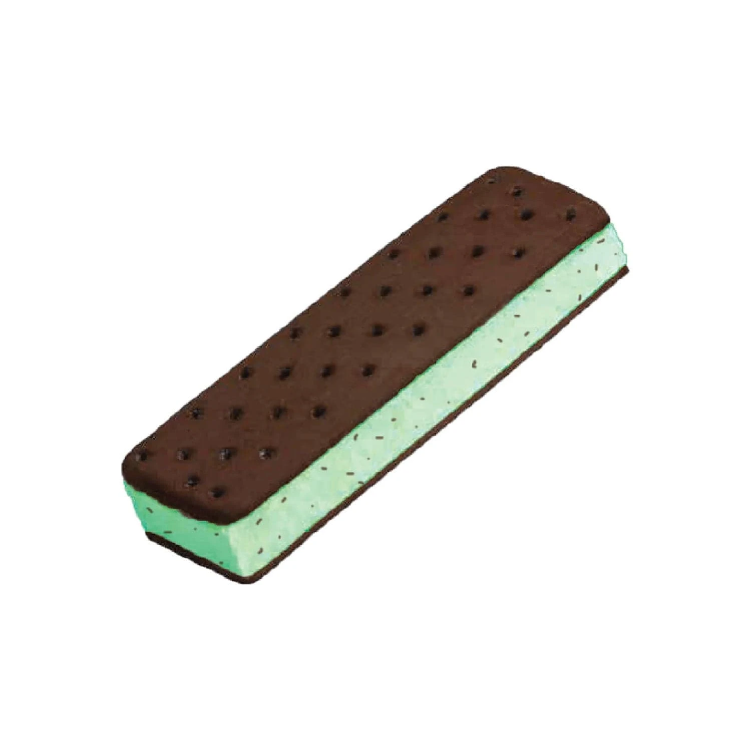 Mountain House Mint Chocolate Chip Ice Cream Sandwich 3 Mountain House Mint Chocolate Chip Ice Cream Sandwich - Image 3