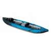 Aquaglide Chinook 120 Blue & Grey – Inflatable 1-2 Person Tandem Open-Bow Kayak