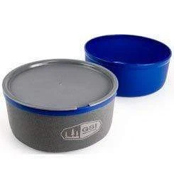 GSI Outdoors Ultralight Nesting Bowl and Mug – Insulated Cascadian Polypropylene Backpacking Set
