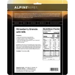 AlpineAire Strawberry Granola With Milk -Campmor Outdoor Clothing 601181 da153ead 436b 4019 9dd6 25f4820189ae