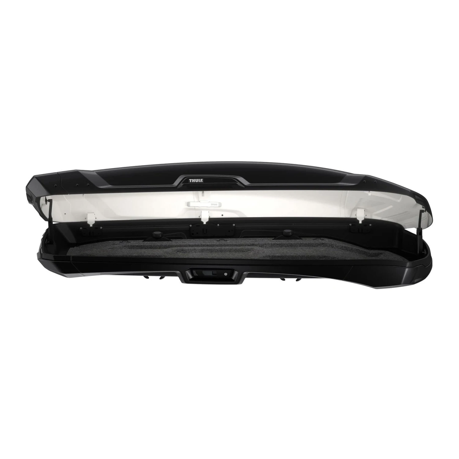 Thule Vector M Black Metallic – LED & Felt-Lined Premium Rooftop Cargo Box 3 Thule Vector M Black Metallic – LED & Felt-Lined Premium Rooftop Cargo Box - Image 3