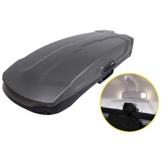 Thule Vector M Black Metallic – LED & Felt-Lined Premium Rooftop Cargo Box 9 Thule Vector M Black Metallic – LED & Felt-Lined Premium Rooftop Cargo Box - Image 9