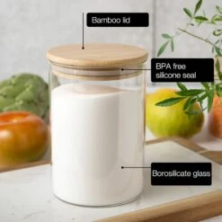6 Glass Storage Jars With Lids, Includes Chalkboard Stickers And Chalk Pen By Moritz & Moritz 14 6 Glass Storage Jars With Lids, Includes Chalkboard Stickers And Chalk Pen By Moritz & Moritz -Campmor Outdoor Clothing 61Wczw3KMZL. AC SL1500