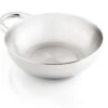 GSI Outdoors Glacier Stainless Steel Bowl with Handle – Heavy-Duty 18/8 Camping Cookware