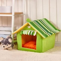 Cozy Striped Foldable Pet House And Bed By Dog Hugs Cat 14 Cozy Striped Foldable Pet House And Bed By Dog Hugs Cat -Campmor Outdoor Clothing 6264849312050 a9b69e65 7d09 4751 a265 1a5c9bbfd812