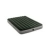 Intex 10in Full Dura-Beam Prestige Downy Airbed With Hand-held Battery Air Pump