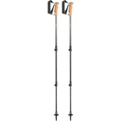 Leki Lhasa AS Women's Trekking Poles – White & Blue Ultralite Aluminum Antishock Hiking Staffs