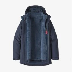 Patagonia Girls' 4-in-1 Everyday Jacket - Waterproof H2No® Shell with Reversible Fleece Liner 10 Patagonia Girls' 4-in-1 Everyday Jacket - Waterproof H2No® Shell with Reversible Fleece Liner -Campmor Outdoor Clothing 68040 NENA S1