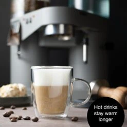 Barista 2 X 2.7 Oz Coffee Glasses Double Walled - Double-Walled Glasses For Coffee, Tea Or Dessert - Dishwasher Safe By Moritz & Moritz -Campmor Outdoor Clothing 71RnWc jzLL. AC SL1500