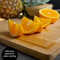 Moritz & Moritz XXL Solid Bamboo Cutting Board with Juice Groove – Large Serving Tray & Butcher Block -Campmor Outdoor Clothing 71y6PDWPGML. AC SL1500