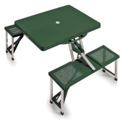 Picnic Time Portable Folding Picnic Table with 4 Integrated Seats – Compact All-in-One Outdoor Table for Camping, Tailgates & Beach -Campmor Outdoor Clothing 7290e84ae85514806ecb2bd8ce2863bbef325c34
