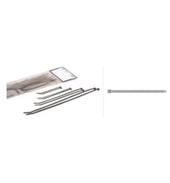 SEA-LECT Designs 100-Pack Mixed Length Nylon Cable Ties - Marine & Equipment Utility Set