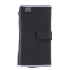 Lewis N Clark Black AM/PM Travel Pill Organizer – 16 Color-Coded Pouches & Medical ID Card -Campmor Outdoor Clothing 8001