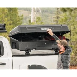 Yakima DeepSpace 10 Cubic Foot Textured Black Pickup Bed and Roof Cargo Box 15 Yakima DeepSpace 10 Cubic Foot Textured Black Pickup Bed and Roof Cargo Box -Campmor Outdoor Clothing 80011712