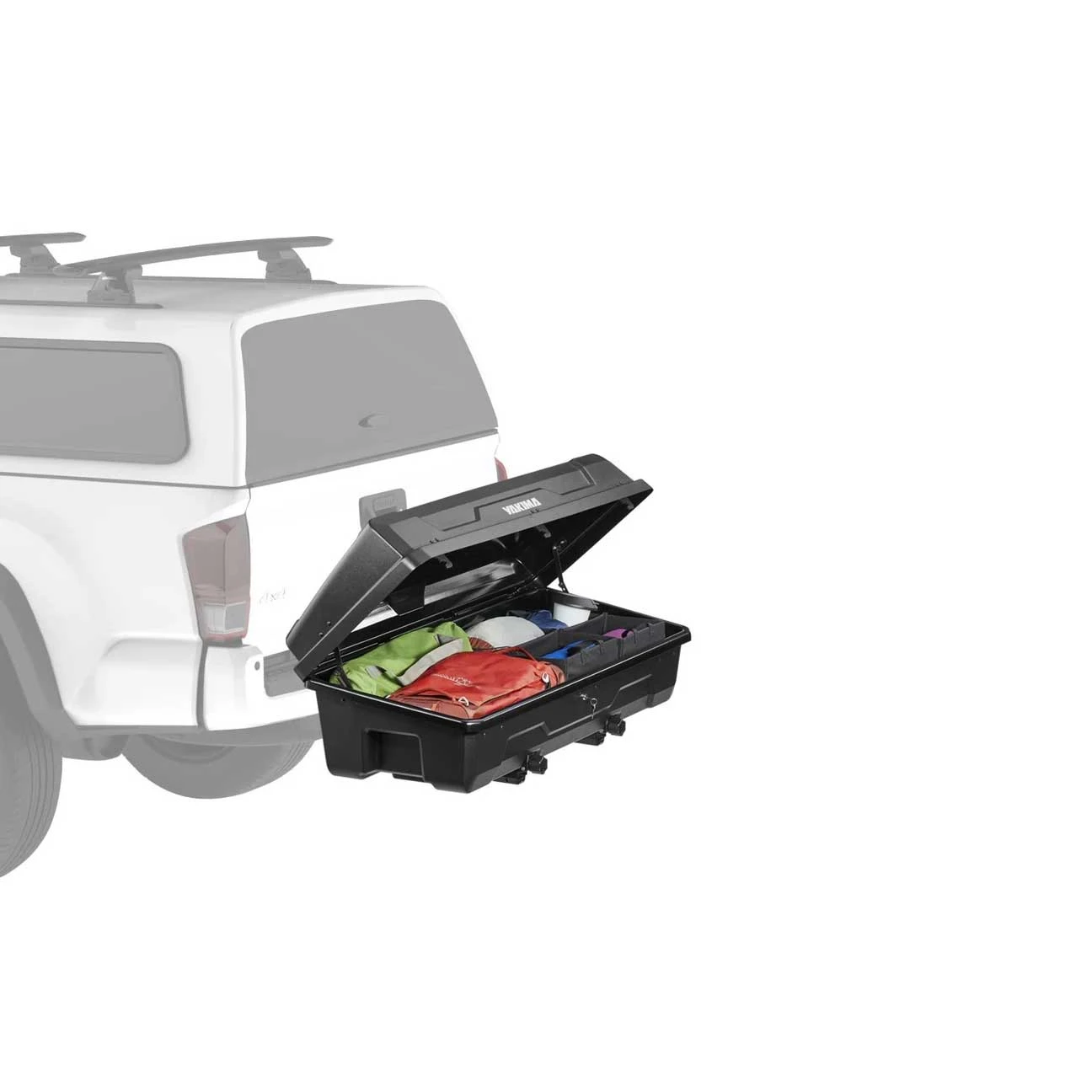 Yakima EXO Gear Locker – 10 Cubic Foot Hitch-Mounted Cargo Box (Black) 1 Yakima EXO Gear Locker – 10 Cubic Foot Hitch-Mounted Cargo Box (Black)