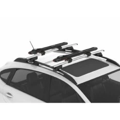 Yakima SupDawg Premium Locking SUP & Surfboard Mount – Glossy Black Dual Board Carrier -Campmor Outdoor Clothing 80040754