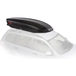 Yakima SkyBox 16 Carbonite - 16 Cubic Ft Aerodynamic Rooftop Cargo Box - Textured Black 11 Yakima SkyBox 16 Carbonite - 16 Cubic Ft Aerodynamic Rooftop Cargo Box - Textured Black -Campmor Outdoor Clothing 80073352