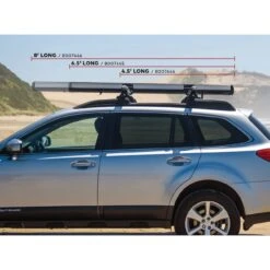 Yakima SlimShady 6.5' Lightweight Rooftop Awning – 42 sq ft Waterproof Vehicle Canopy -Campmor Outdoor Clothing 80074451