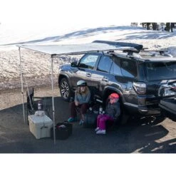 Yakima SlimShady 6.5' Lightweight Rooftop Awning – 42 sq ft Waterproof Vehicle Canopy -Campmor Outdoor Clothing 80074453