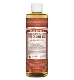 Dr. Bronner's Castile Liquid Soap 12 Dr. Bronner's Castile Liquid Soap -Campmor Outdoor Clothing 80497euc