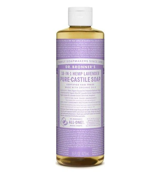 Dr. Bronner's Castile Liquid Soap 1 Dr. Bronner's Castile Liquid Soap