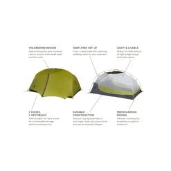 Nemo Equipment Dragonfly Ultralight Backpacking 3 Person Tent -Campmor Outdoor Clothing 811666033253