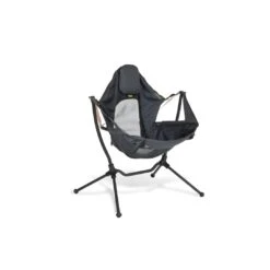 Nemo Equipment Stargaze Reclining Camp Chair in Black Pearl - Luxury Auto-Reclining Swinging Hammock Chair